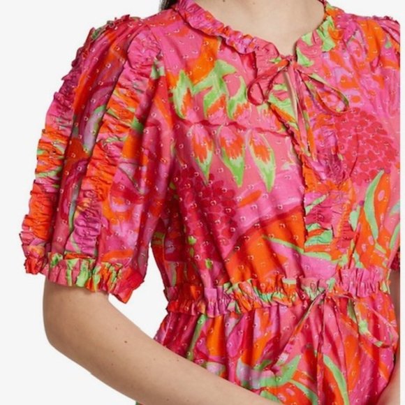 FARM RIO Fruit Brush Mini Dress - Picture 6 of 12